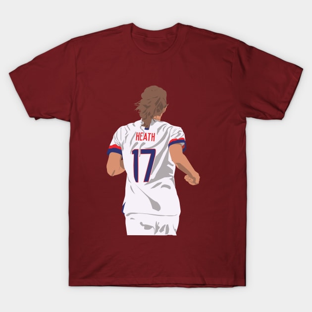 Tobin Heath USWNT T-Shirt by Hevding